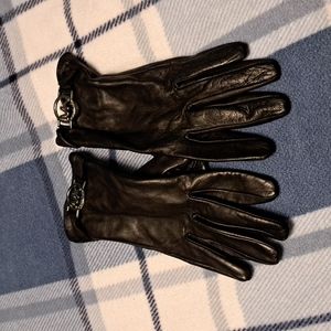 BLACK MICHAEL KORS WOMAN'S GLOVES SIZE XL NWOT